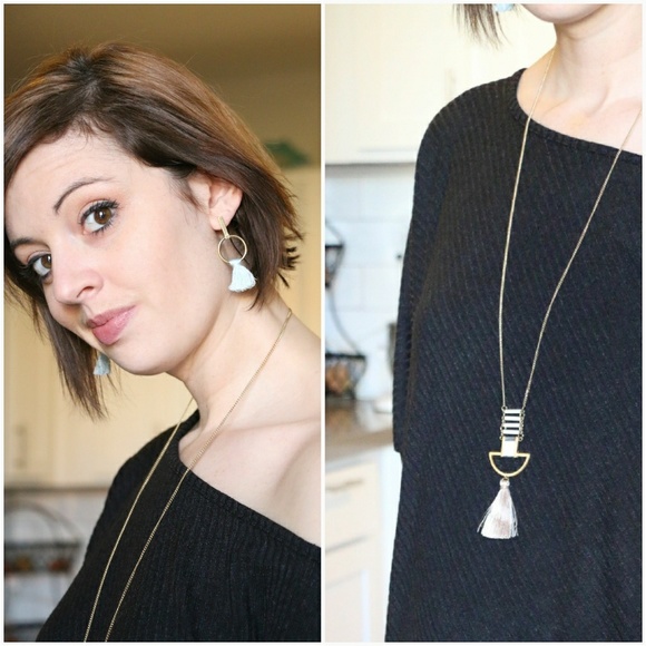 Blue Floral Print Leggings - Picture 6 of 7